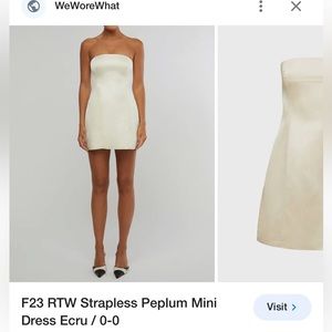 WeWoreWhat mini dress